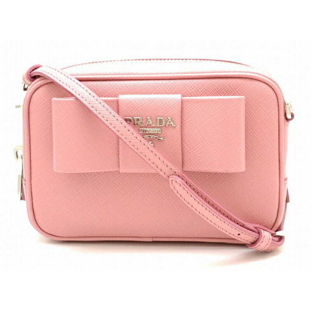 Prada Nappa Antique Handbag 2Way Shoulder Bag Leather